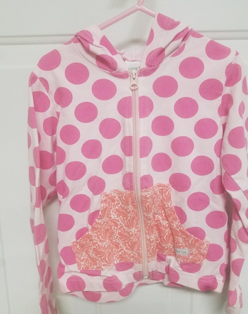 Naartjie kids As 6 Large Pink Polka Dot EUC